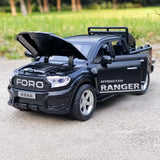 [TOY] 1:32 Ford 2021 Ranger svart modellbil Die-Cast