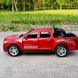 [TOY] 1:32 Ford 2021 Ranger röd modellbil Die-Cast