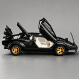 [TOY] 1:32 Lamborghini 1982 Countach LP500S svart modellbil Die-Cast