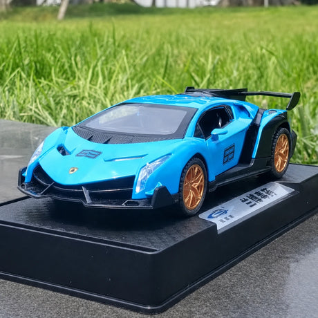 Lamborghini 2013 Veneno Blue 1:32 – Diecast Display Model Die-Cast