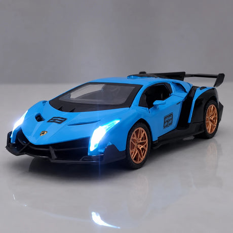Lamborghini 2013 Veneno Blue 1:32 – Diecast Display Model Die-Cast