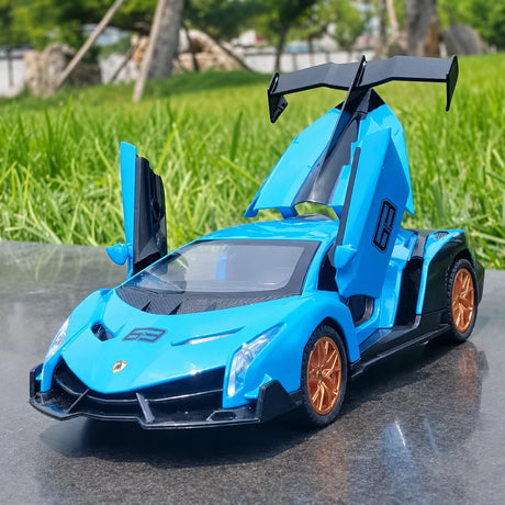 Lamborghini 2013 Veneno Blue 1:32 – Diecast Display Model Die-Cast