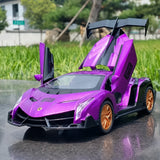 [TOY] 1:32 Lamborghini 2013 Veneno violet voiture miniature Die-Cast