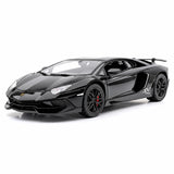 [TOY] 1:32 Lamborghini 2016 Aventador LP750-4 SV SuperVeloce svart modellbil Die-Cast