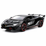 [TOY] 1:32 Lamborghini 2018 SC18 Alston noir voiture miniature Die-Cast