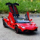 [TOY] 1:32 Lamborghini 2018 SC18 Alston röd modellbil Die-Cast