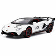 [TOY] 1:32 Lamborghini 2018 SC18 Alston vit modellbil Die-Cast