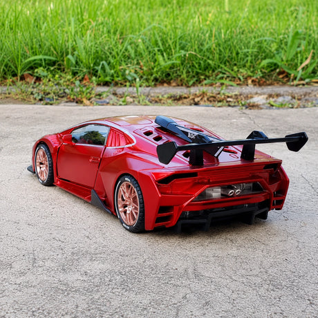 [TOY] 1:32 Lamborghini 2020 Huracan Super Trofeo EVO röd modellbil Die-Cast