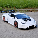 [TOY] 1:32 Lamborghini 2020 Huracan Super Trofeo EVO vit modellbil Die-Cast