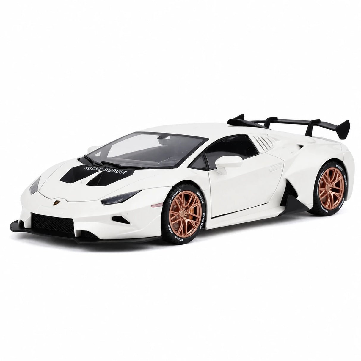 [TOY] 1:32 Lamborghini 2020 Huracan Super Trofeo EVO vit modellbil Die-Cast