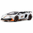 [TOY] 1:32 Lamborghini 2022 Aventador LP780-4 SVJ grå modellbil Die-Cast