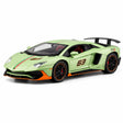 [TOY] 1:32 Lamborghini 2022 Aventador LP780-4 SVJ vert voiture miniature Die-Cast
