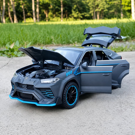 [TOY] 1:32 Lamborghini 2023 Urus Mansory grå modellbil Die-Cast