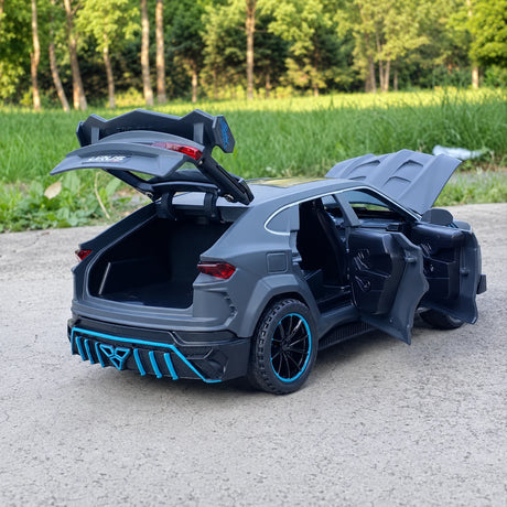 [TOY] 1:32 Lamborghini 2023 Urus Mansory grå modellbil Die-Cast