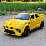 [TOY] 1:32 Lamborghini 2023 Urus Mansory gul modellbil Die-Cast