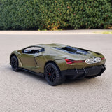 [TOY] 1:32 Lamborghini 2024 Revuelto grön modellbil Die-Cast