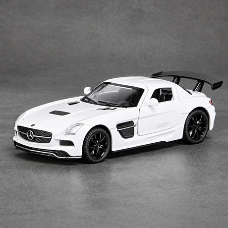 [TOY] 1:32 Mercedes-AMG 2010 SLS blanc voiture miniature Die-Cast
