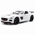[TOY] 1:32 Mercedes-AMG 2010 SLS vit modellbil Die-Cast