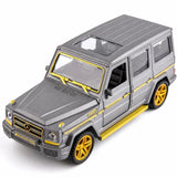 [TOY] 1:32 Mercedes-AMG 2012 G63 grå modellbil Die-Cast