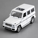 [TOY] 1:32 Mercedes-AMG 2012 G63 vit modellbil Die-Cast