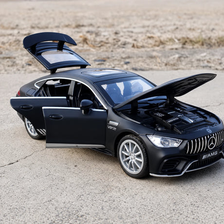 [TOY] 1:32 Mercedes-AMG 2019 GT63S svart modellbil Die-Cast