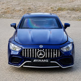 [TOY] 1:32 Mercedes-AMG 2019 GT63S blå modellbil Die-Cast