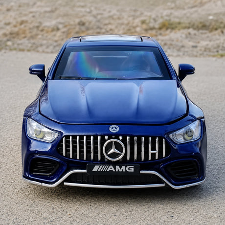 [TOY] 1:32 Mercedes-AMG 2019 GT63S blå modellbil Die-Cast