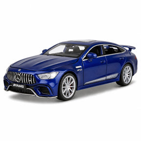 [TOY] 1:32 Mercedes-AMG 2019 GT63S blå modellbil Die-Cast