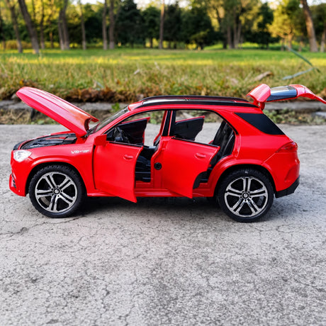 [TOY] 1:32 Mercedes-AMG 2020 GLE 63S röd modellbil Die-Cast