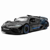 [TOY] 1:32 Mercedes-AMG 2022 One Black Model Car Die-Cast