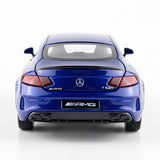 Mercedes-AMG 2023 C63S Coupe azul 1:32 – modelo de exposição em metal fundido