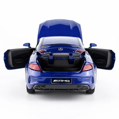 [TOY] 1:32 Mercedes-AMG 2023 C63S Coupe Blue Model Car Die-Cast