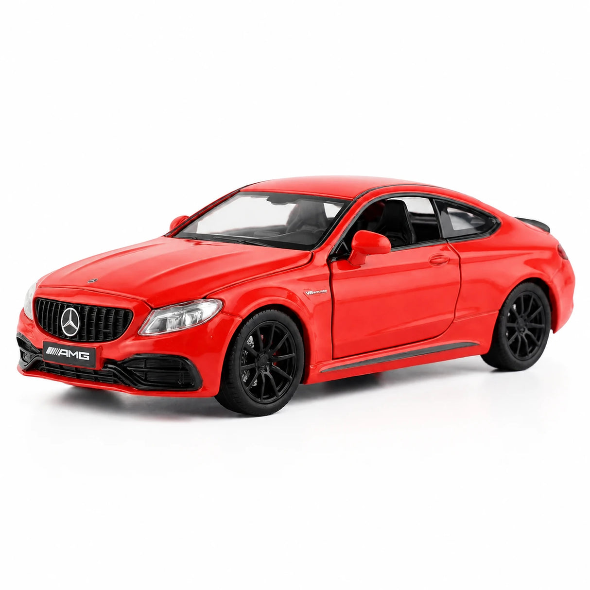 Mercedes-AMG 2023 C63S Coupe Red 1:32 – Diecast Display Model Die-Cast