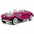 [TOY] 1:32 Mercedes-Benz 1936 500K lila modellbil Die-Cast