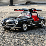[TOY] 1:32 Mercedes-Benz 1954 300SL svart modellbil Die-Cast