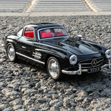 [TOY] 1:32 Mercedes-Benz 1954 300SL svart modellbil Die-Cast