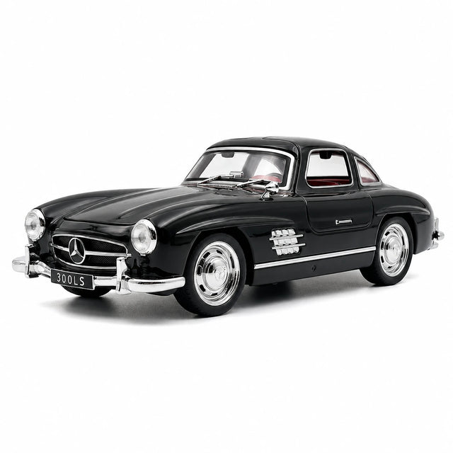[TOY] 1:32 Mercedes-Benz 1954 300SL svart modellbil Die-Cast