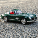 [TOY] 1:32 Mercedes-Benz 1954 300SL grön modellbil Die-Cast
