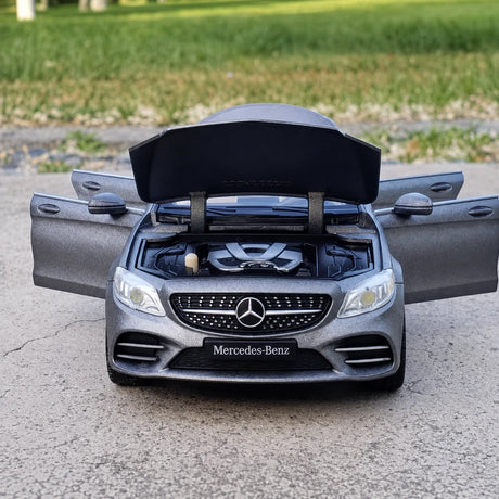 [TOY] 1:32 Mercedes-Benz 2014 C260 Gray Model Car Die-Cast