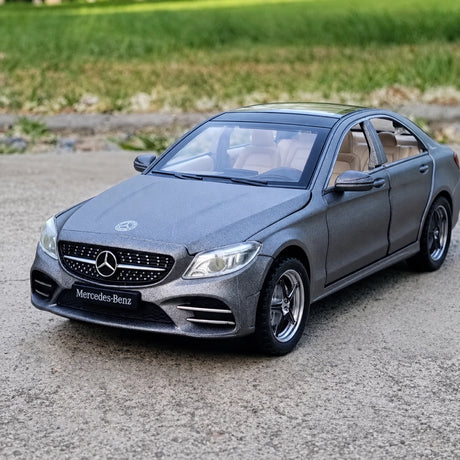 [TOY] 1:32 Mercedes-Benz 2014 C260 Gray Model Car Die-Cast