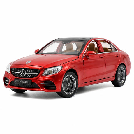 [TOY] 1:32 Mercedes-Benz 2014 C260 röd modellbil Die-Cast