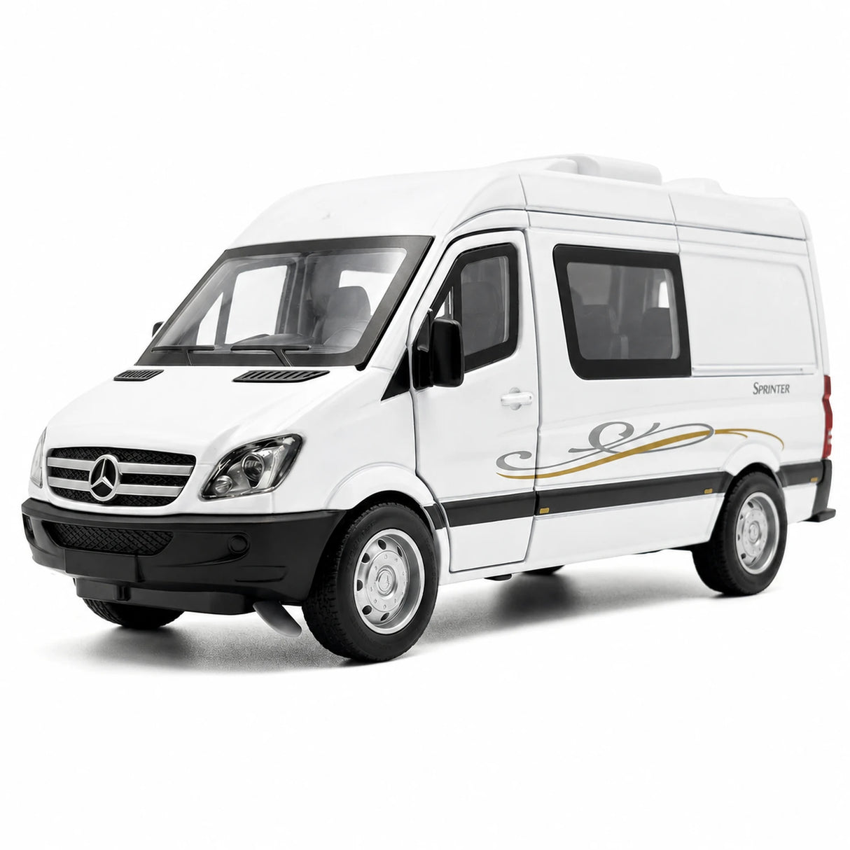[TOY] 1:32 Mercedes-Benz 2014 V350 White Model Car Die-Cast