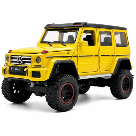 [TOY] 1:32 Mercedes-Benz 2015 G500 4×4 Off-Road gul modellbil Die-Cast