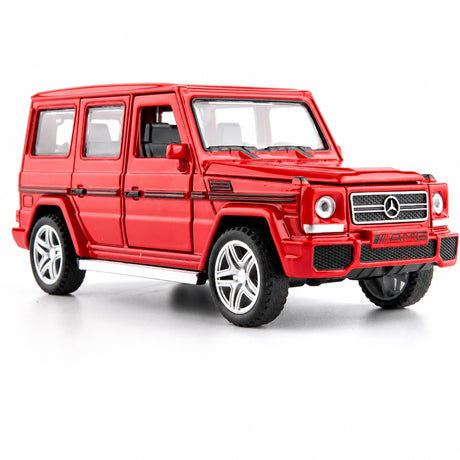 [TOY] 1:32 Mercedes-Benz 2015 G500 röd modellbil Die-Cast