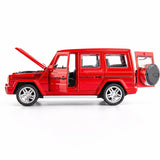 [TOY] 1:32 Mercedes-Benz 2015 G500 röd modellbil Die-Cast