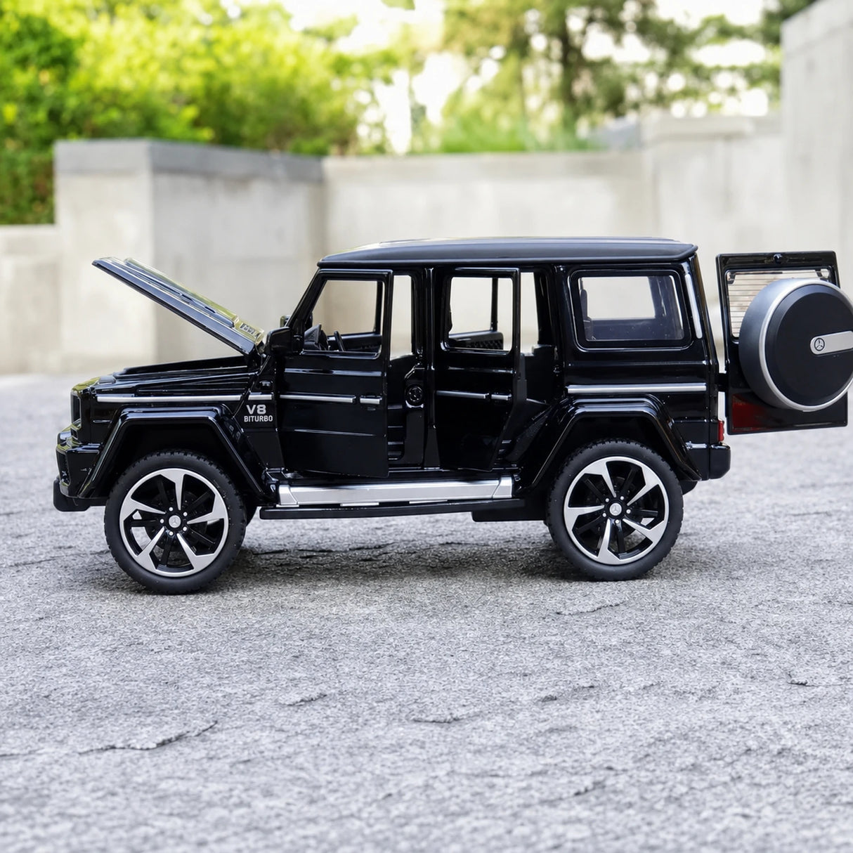 [TOY] 1:32 Mercedes-AMG 2018 G63 Black Model Car Die-Cast