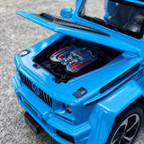 Mercedes-AMG 2018 G63 azul 1:32 – modelo de exposição em metal fundido
