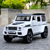 Mercedes-AMG 2018 G63 branco 1:32 – modelo de exposição em metal fundido