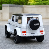 Mercedes-AMG 2018 G63 branco 1:32 – modelo de exposição em metal fundido