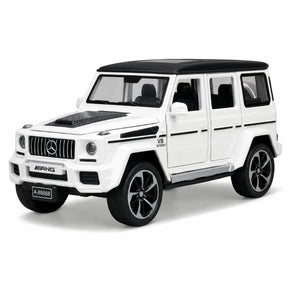 Mercedes-AMG 2018 G63 branco 1:32 – modelo de exposição em metal fundido